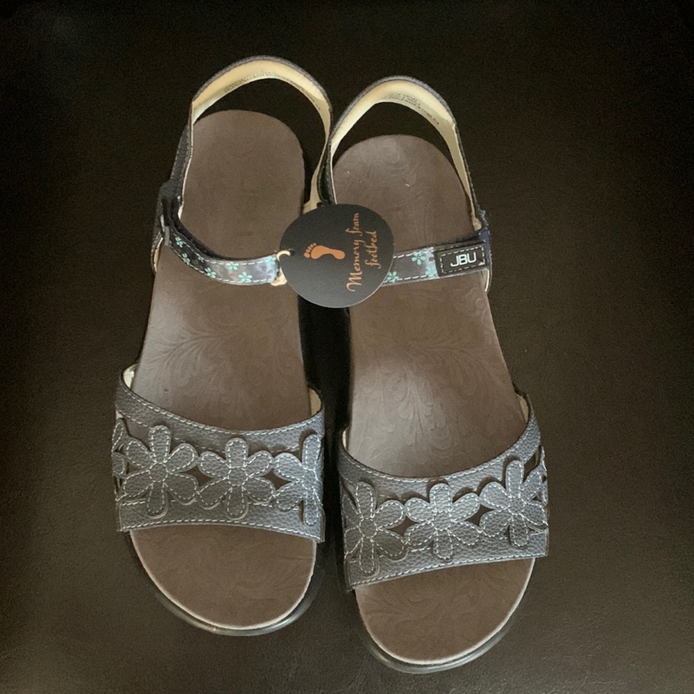 Jbu Mary Jane Navy size 7 . Brand New